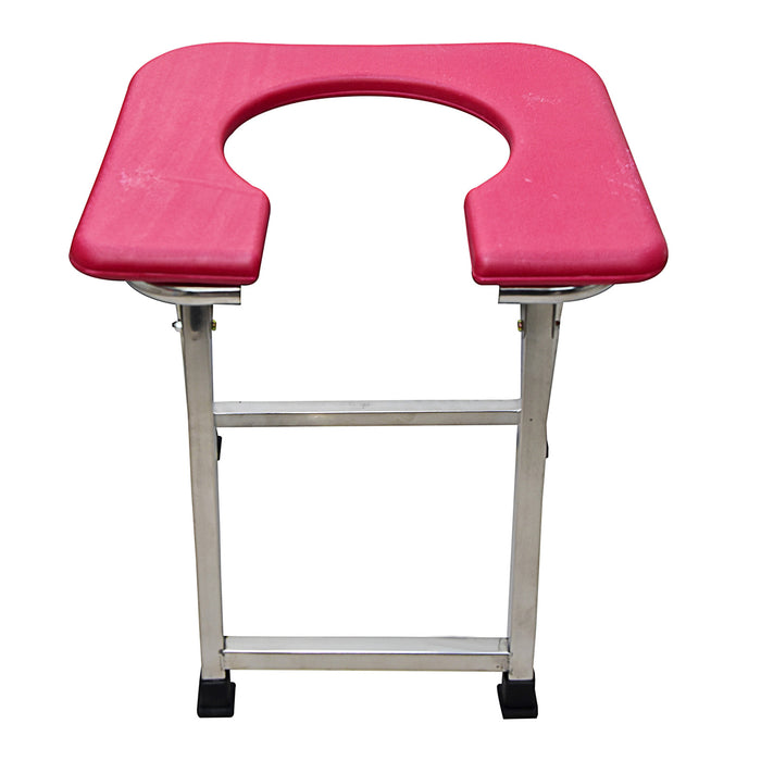 Smart Care Commode Stool Indian Style with SS Pipe