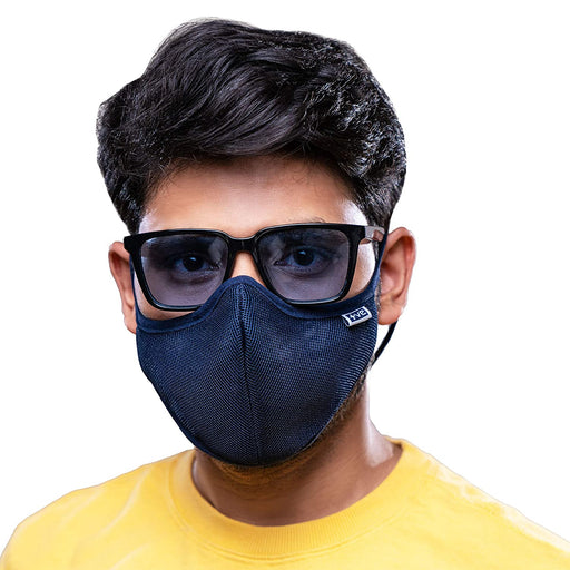 Posi+ve N99 Fog Free Face Mask Blue Large