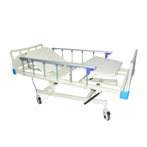 Smart Care Electronic 3-Functions I.C.U Cot Bed | ICU Bed Three Function Cot or Automatic Medical Patient Bed for Hospital or Medical Use/Home - White