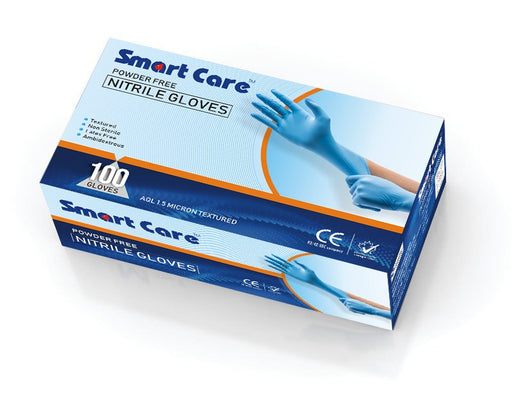 Smart Care Nitrile Gloves 100 Pieces Medium