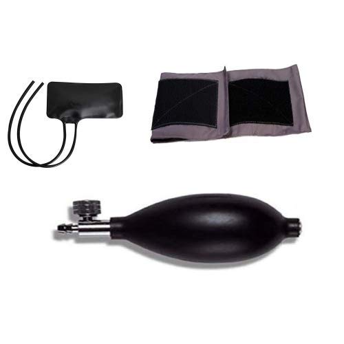 Spare kit for Mercury BP Monitor and Sphygmomanometer - Bladder Latex, Bulb with Valve Latex and Velcro Cuff
