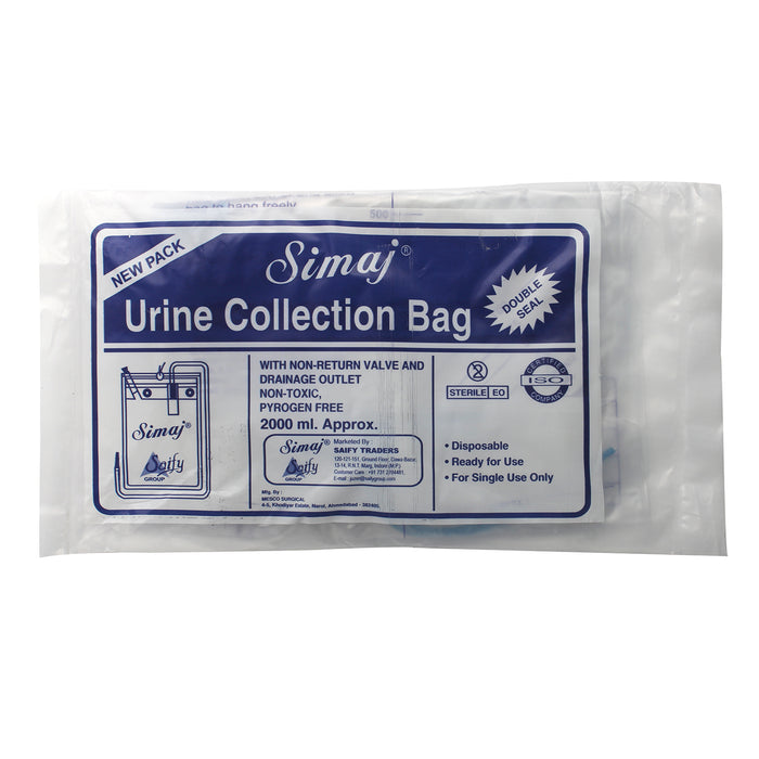 Urine Bag Collection 2000ML Bag 10 Pcs