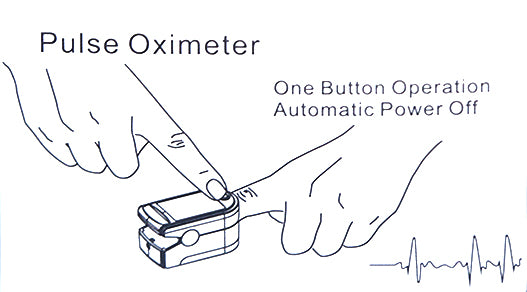 Fingertip Pulse Oxymeter 500A