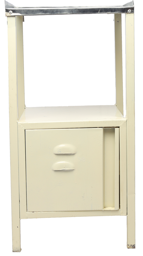 Bed Side Locker with S.S. Top