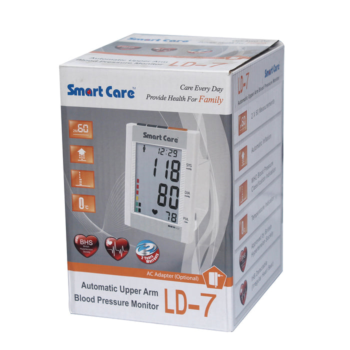 Smart Care Digital Blood Pressure Monitor LD7
