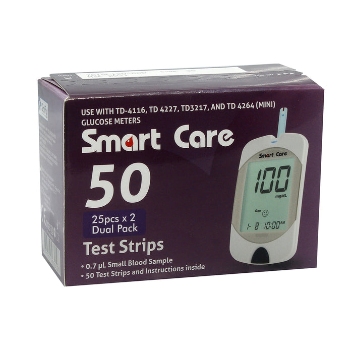 Smart Care Blood Glucose Strips 25*2