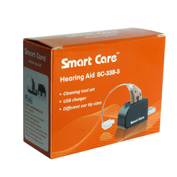 Smart Care Hearing Aid Rechargable 338-3