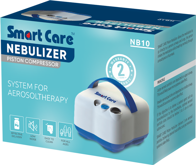 Smart Care Neubilizer Piston Compressor NB10 Nebulizer
