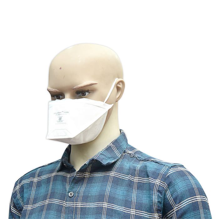 Filtra Face Mask N95 D-Shape (Pack of 25 Pcs)