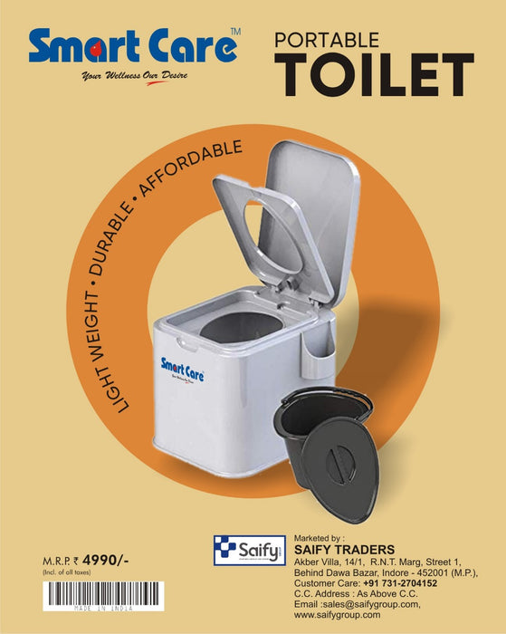 Smart Care Top Opening Potable Toilet Seat